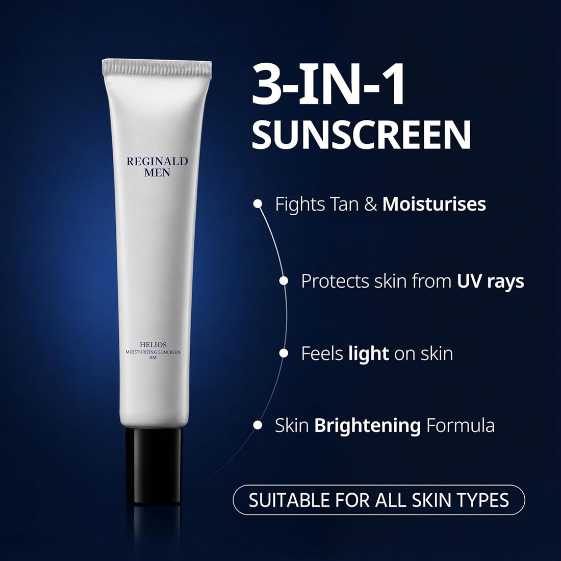 PAck of 3 - 50 ML Moisturising Sunscreen - SPF 50 PA++++ With 11 Actives For Men