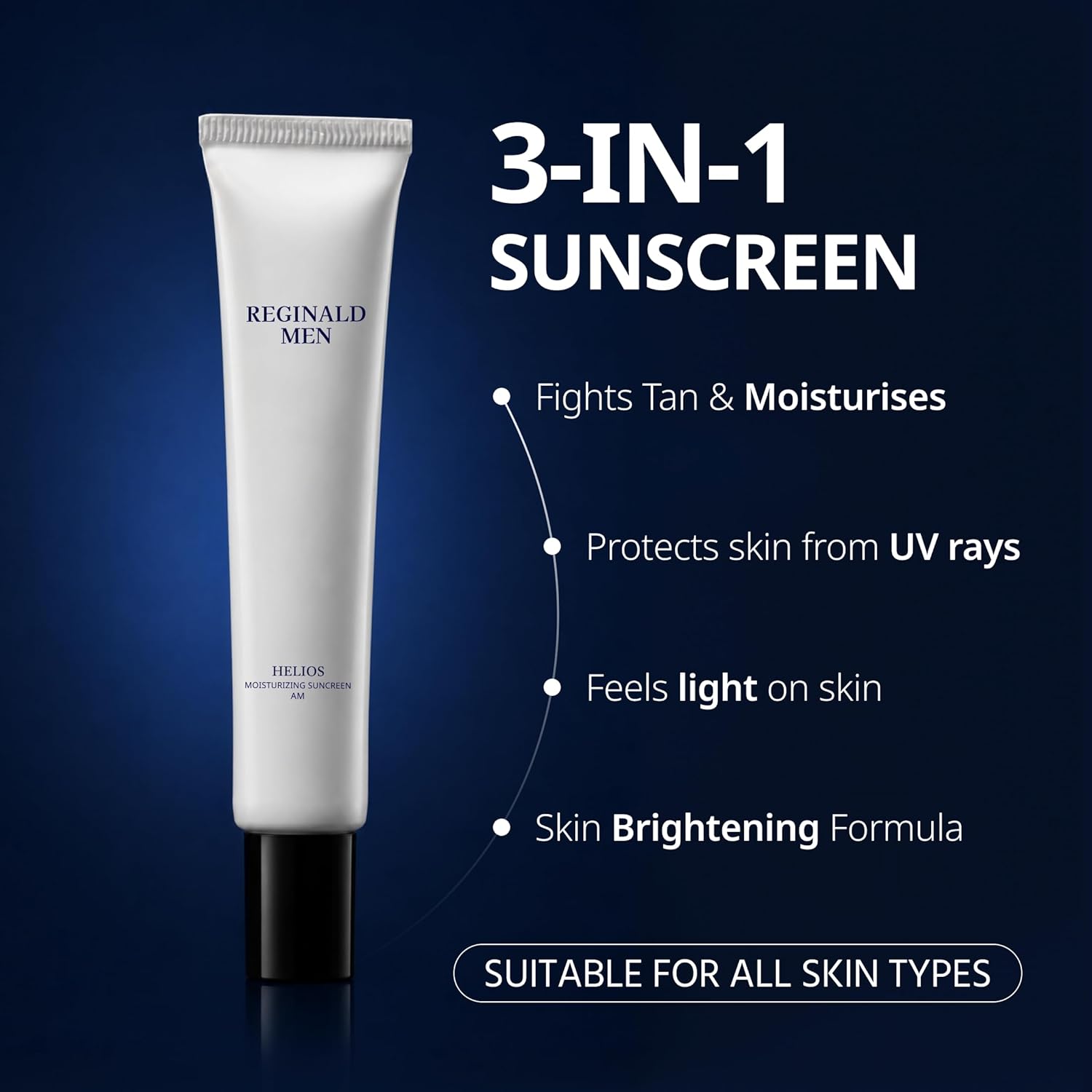 Buy 2 get 3 free - 50 ML Moisturising Sunscreen - SPF 50 PA++++ With 11 Actives For Men