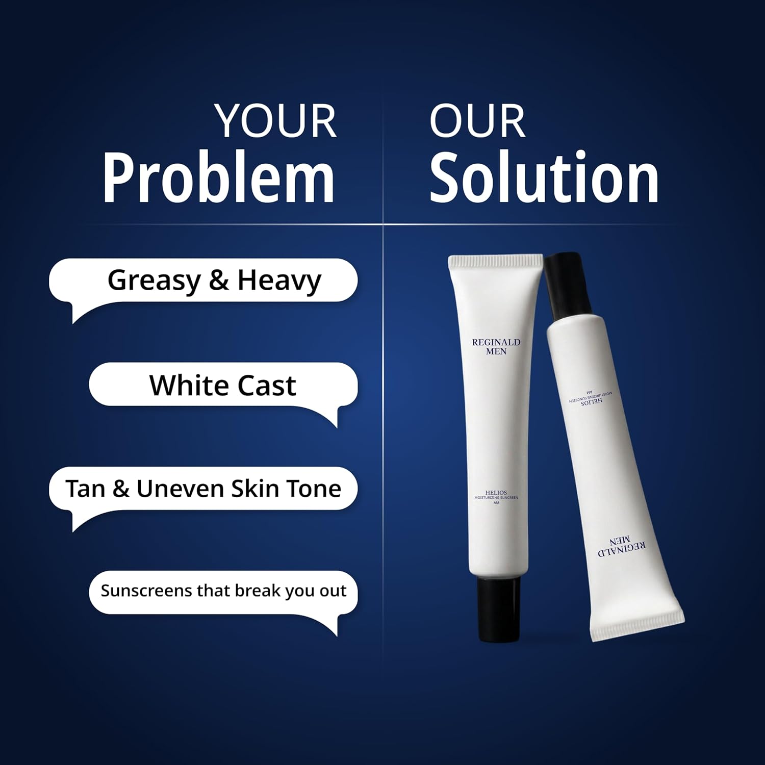 Buy 2 get 3 free - 50 ML Moisturising Sunscreen - SPF 50 PA++++ With 11 Actives For Men