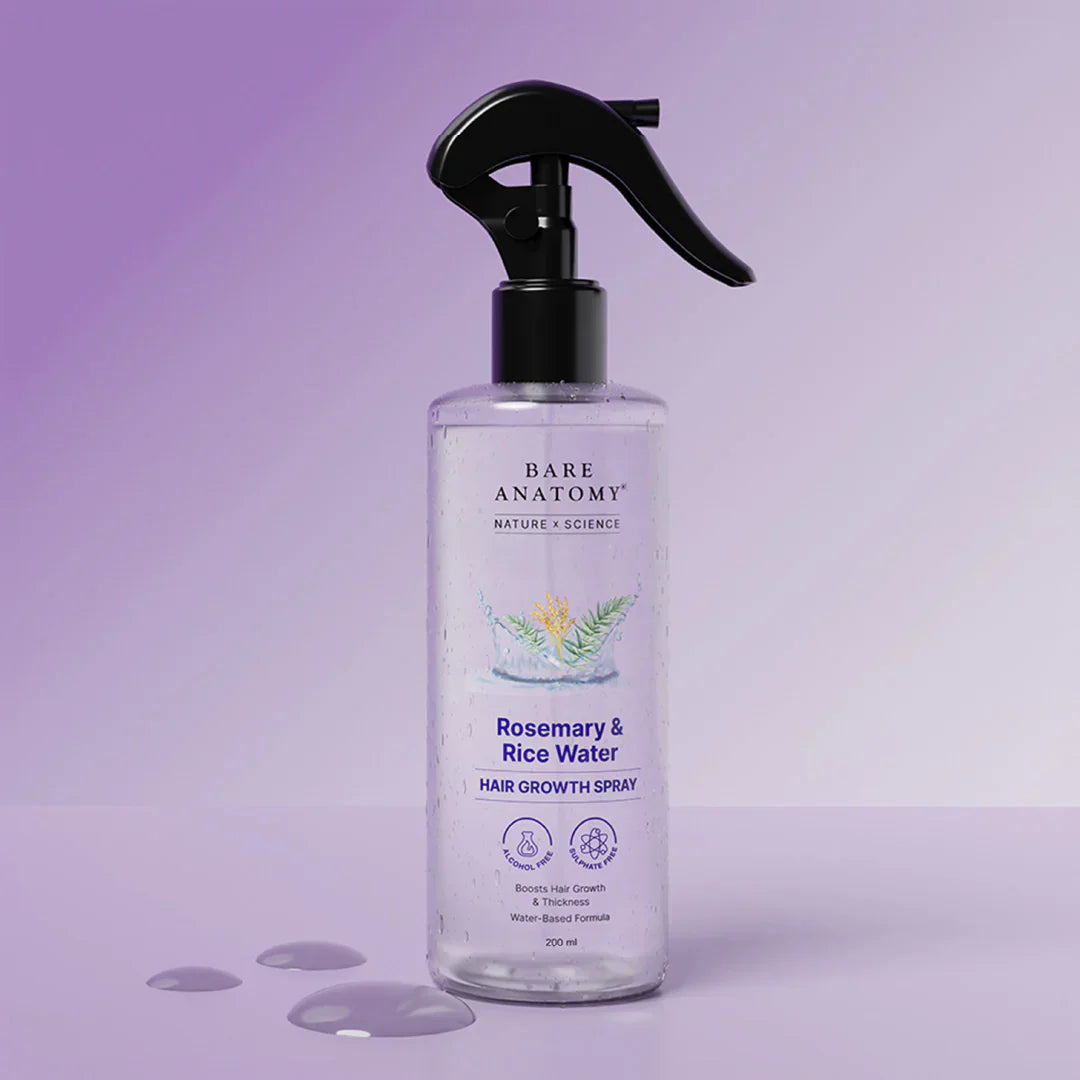 Rosemary &amp; Rice Water Hair Growth Spray - 200 ml